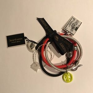 Juicy Couture Charm Elastics w Tags